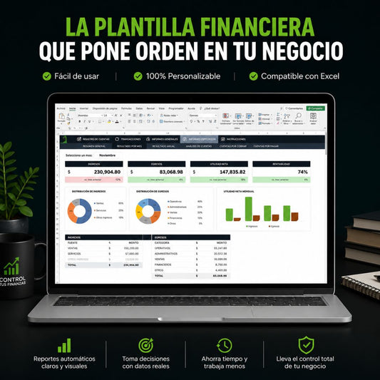 La Plantilla del Dueño — Control Financiero para Negocios Mexicanos