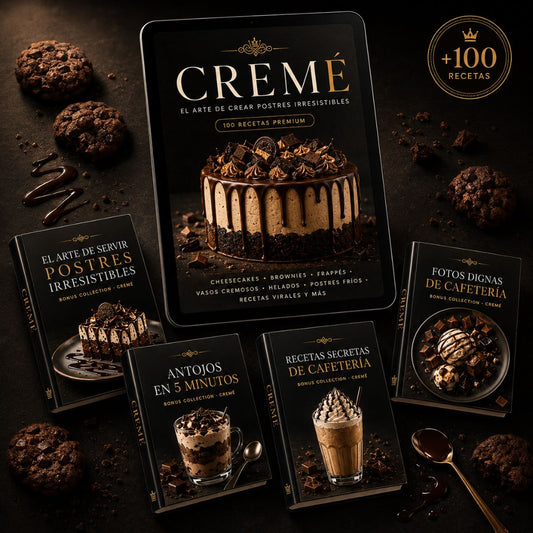 CREMÉ™ 100 Postres Irresistibles Hechos en Casa